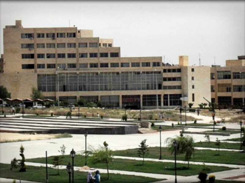 The faculty of Arts and Humanities at the Aleppo University