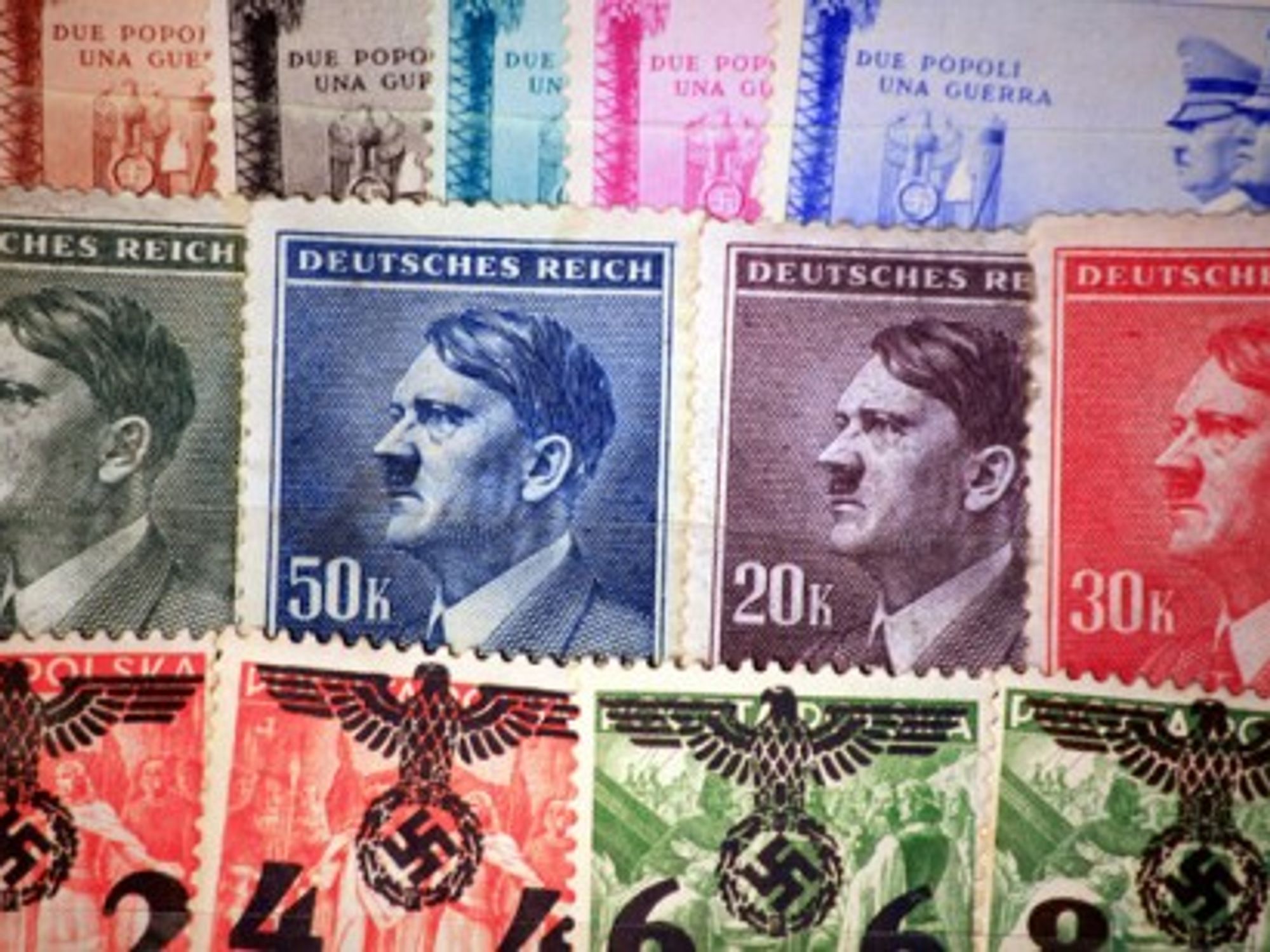 The German post office paid the Führer millions in royalties