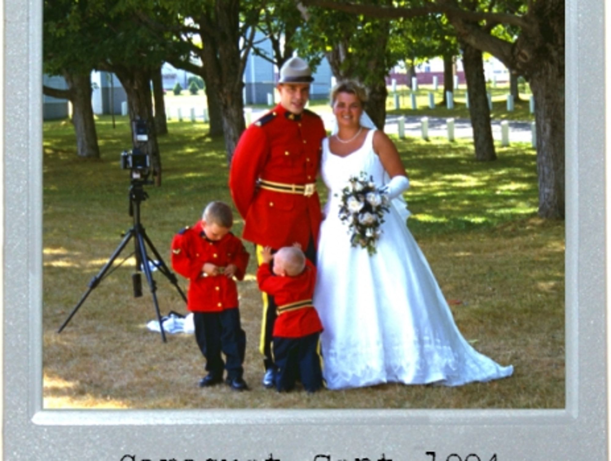 The Groom Wore Red