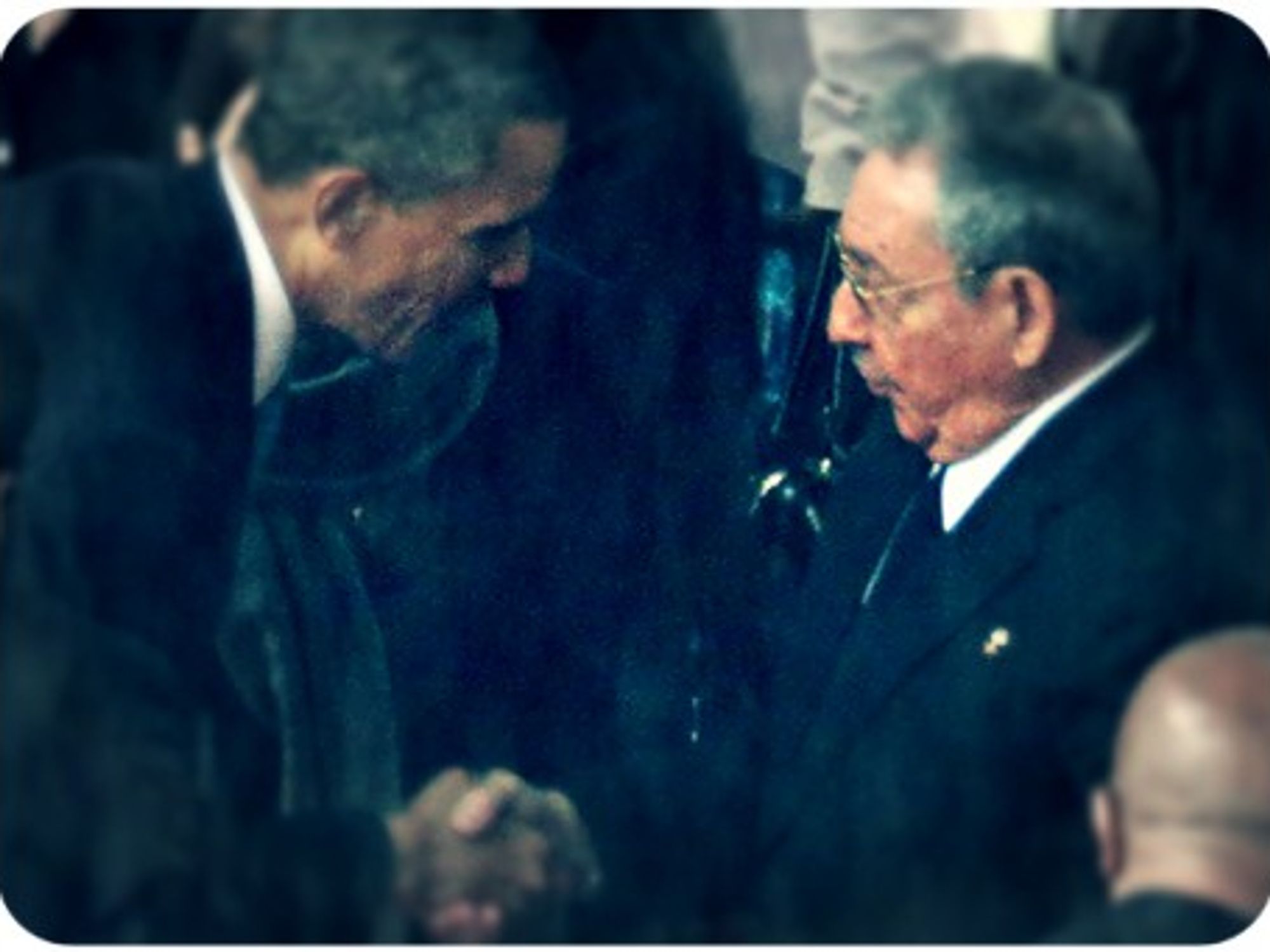 The handshake in Soweto