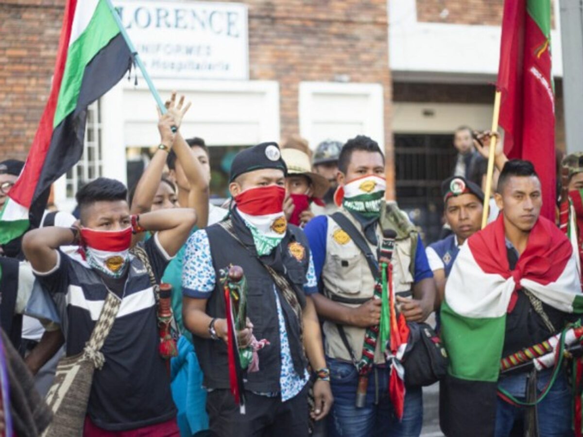 The indigenous guard of Cauca
