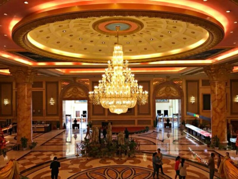 The inside of the Kings Roman Casino in Tonpheung, Laos