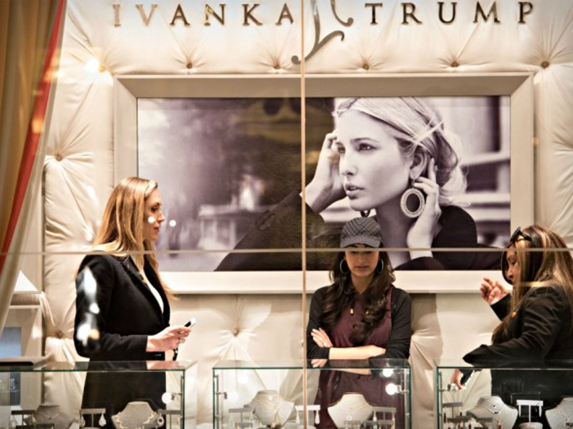 The Ivanka Trump boutique inside Trump Tower in NYC