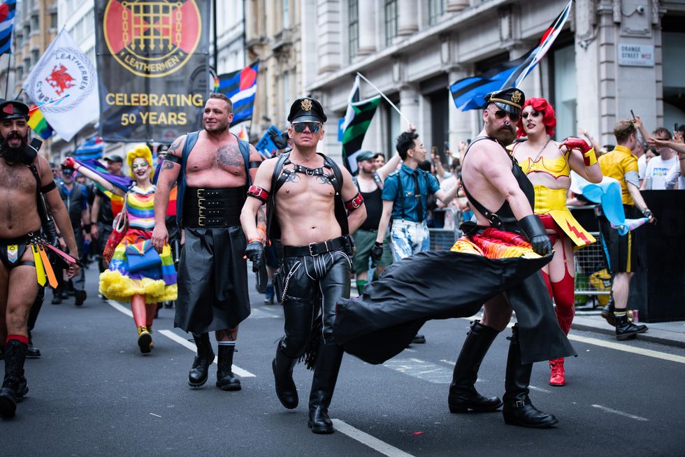 The London Pride celebrated its 50th anniversary