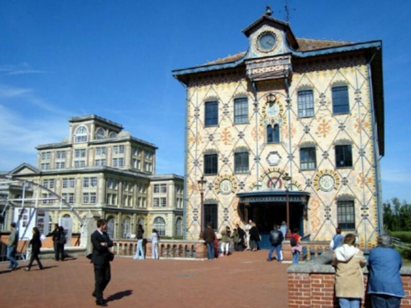 The Menier chocolatefactory in Noisiel