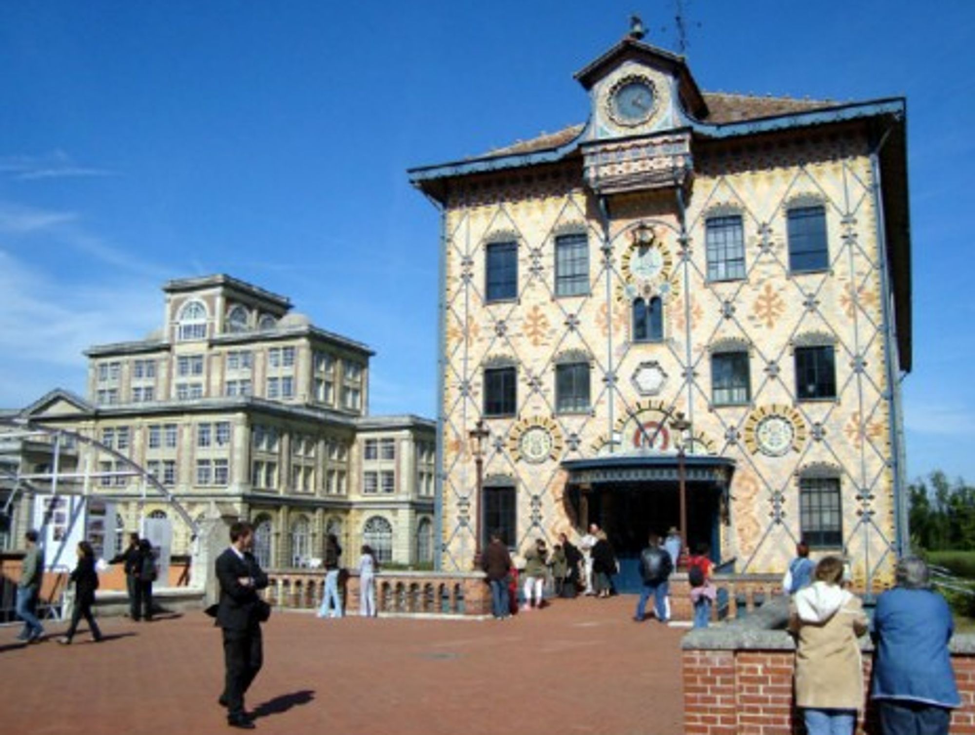 The Menier chocolatefactory in Noisiel