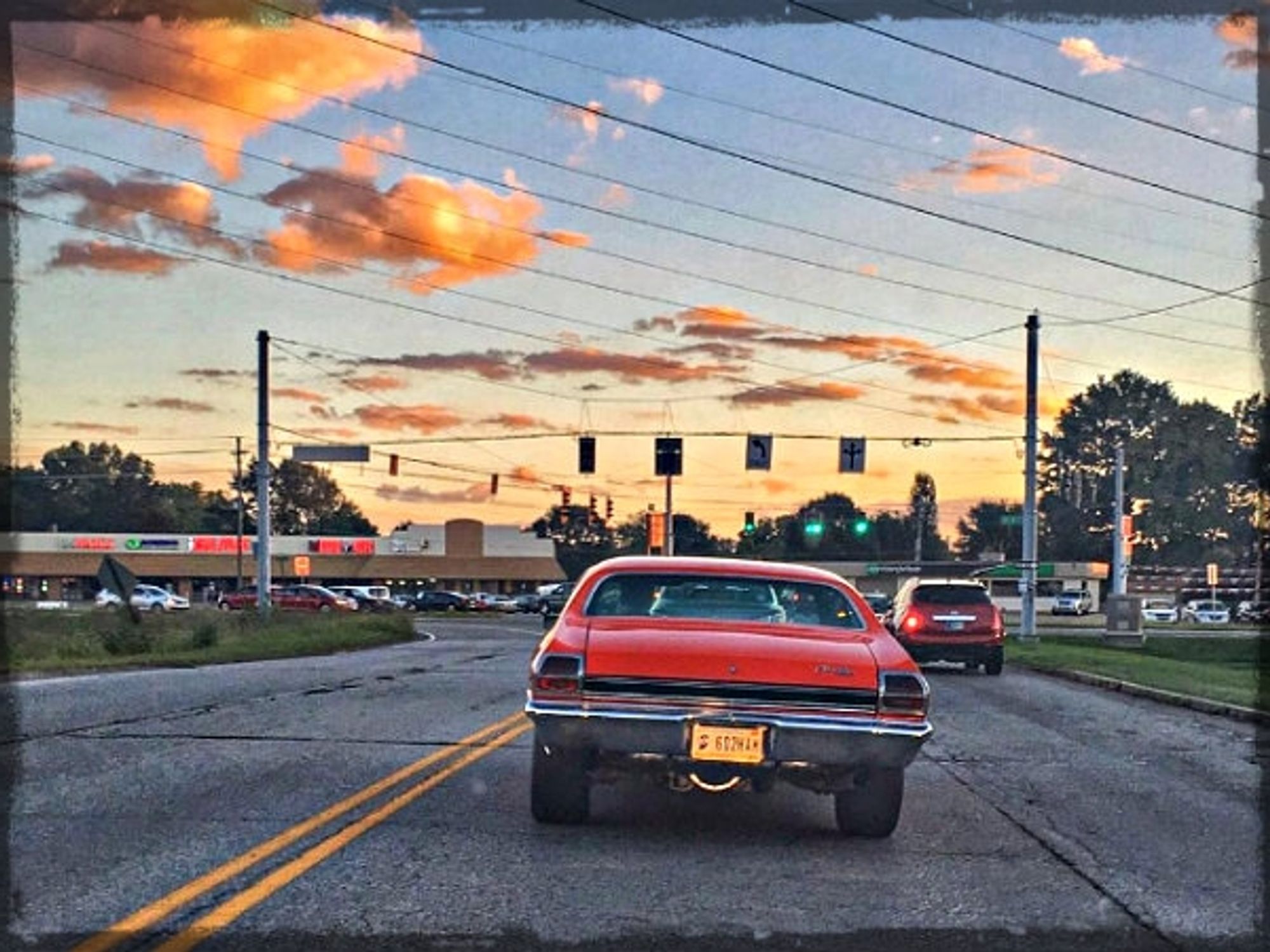 The middle lane, Terre Haute, Indiana