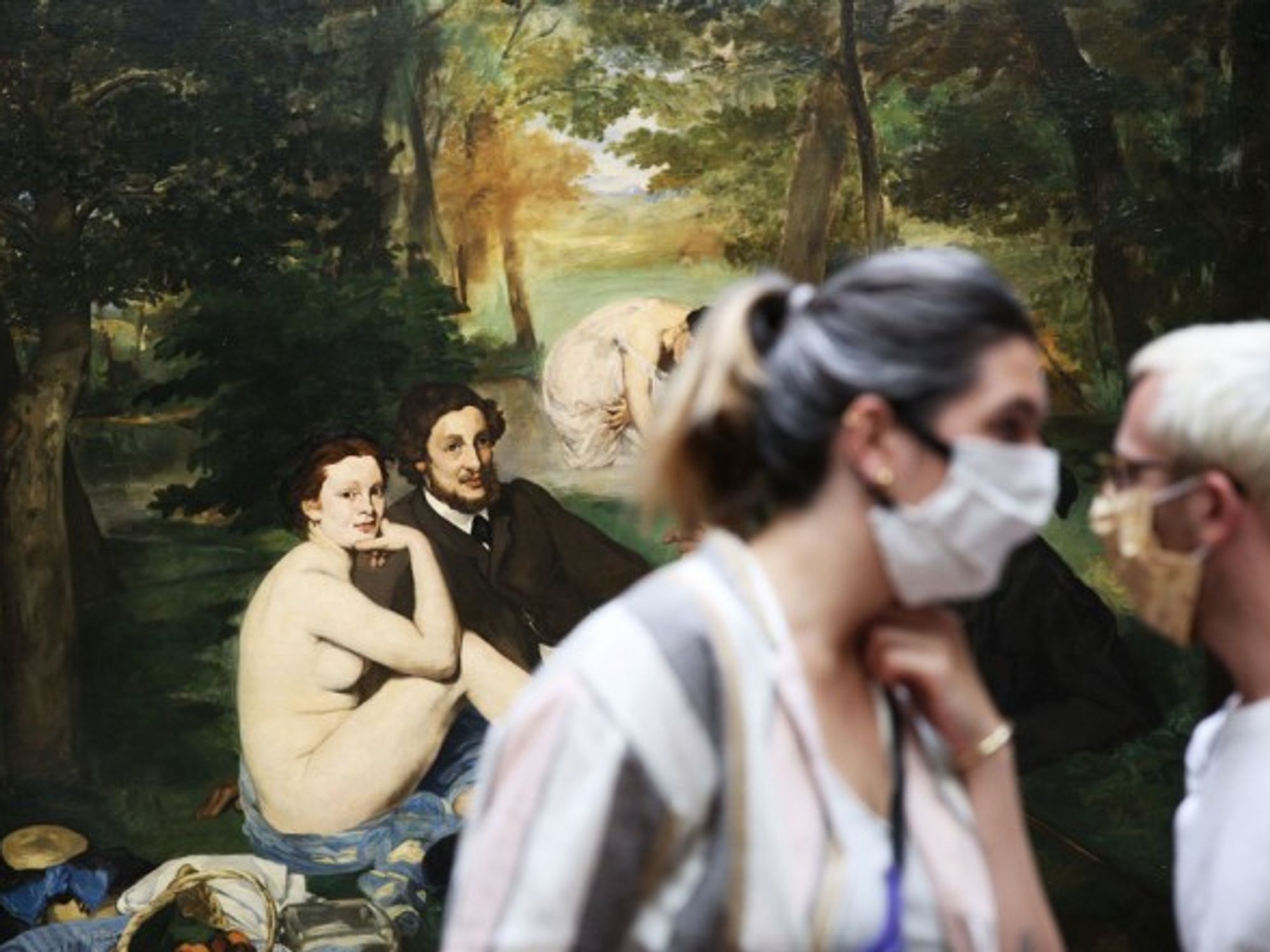 The Musee d'Orsay reopened to the public in Paris in June