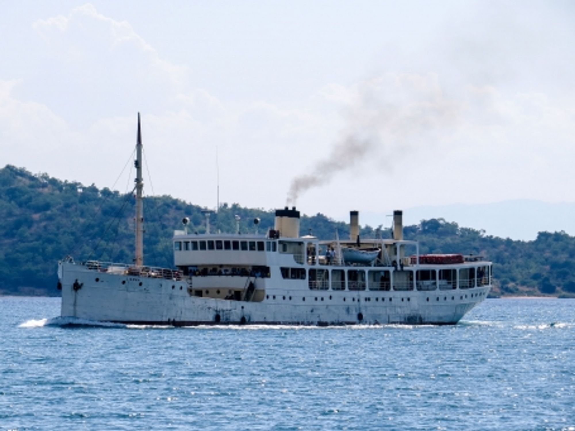 The MV-Liemba on Lake Tanganyika last year.