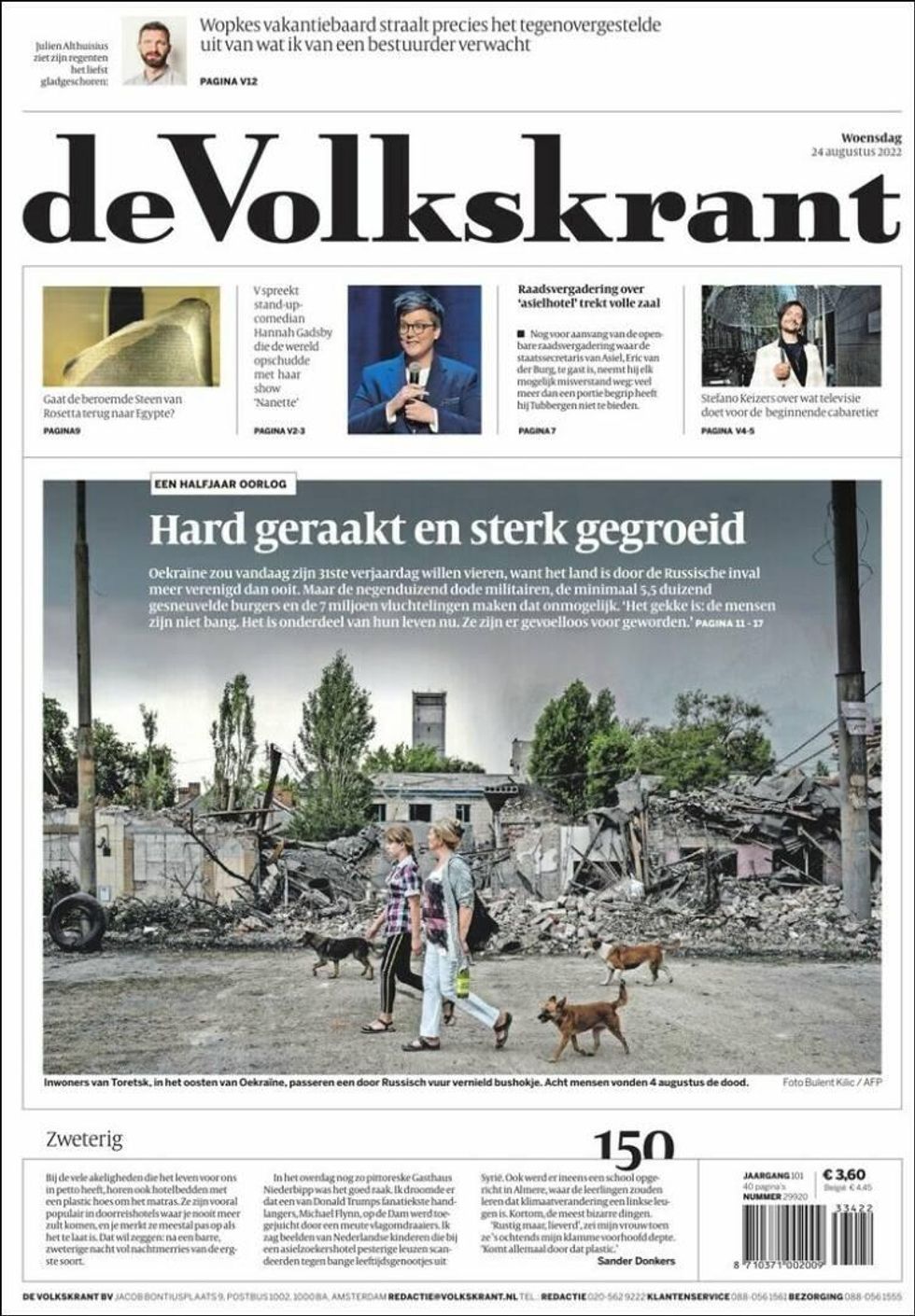 THE NETHERLANDS - De Volkskrant