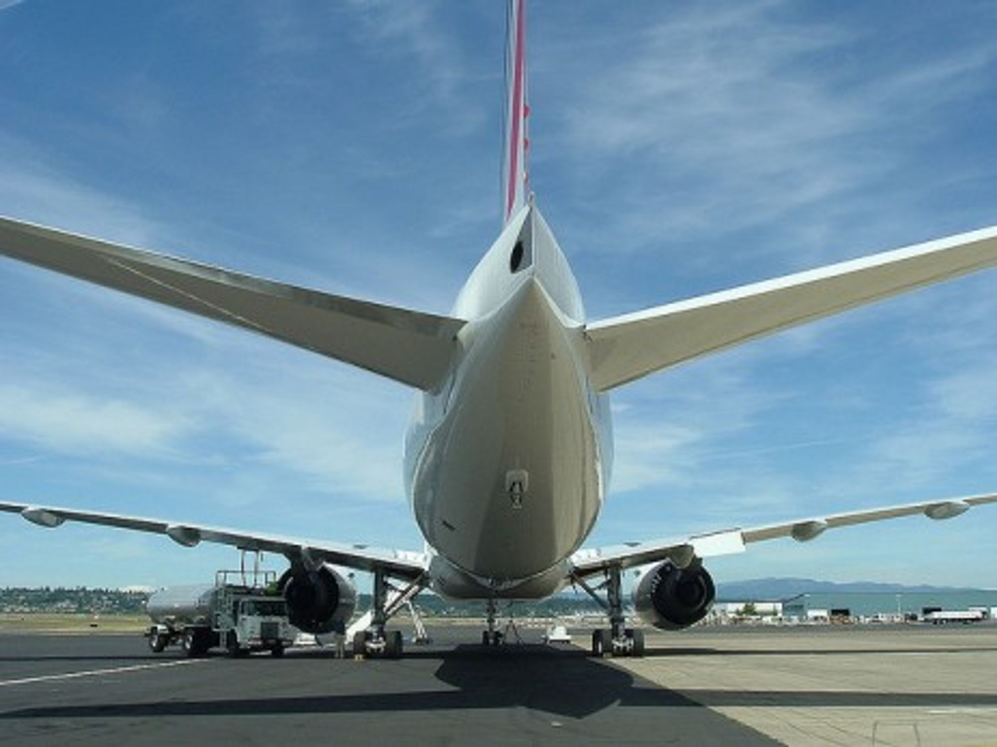 The new device would be stored at the back of the plane.