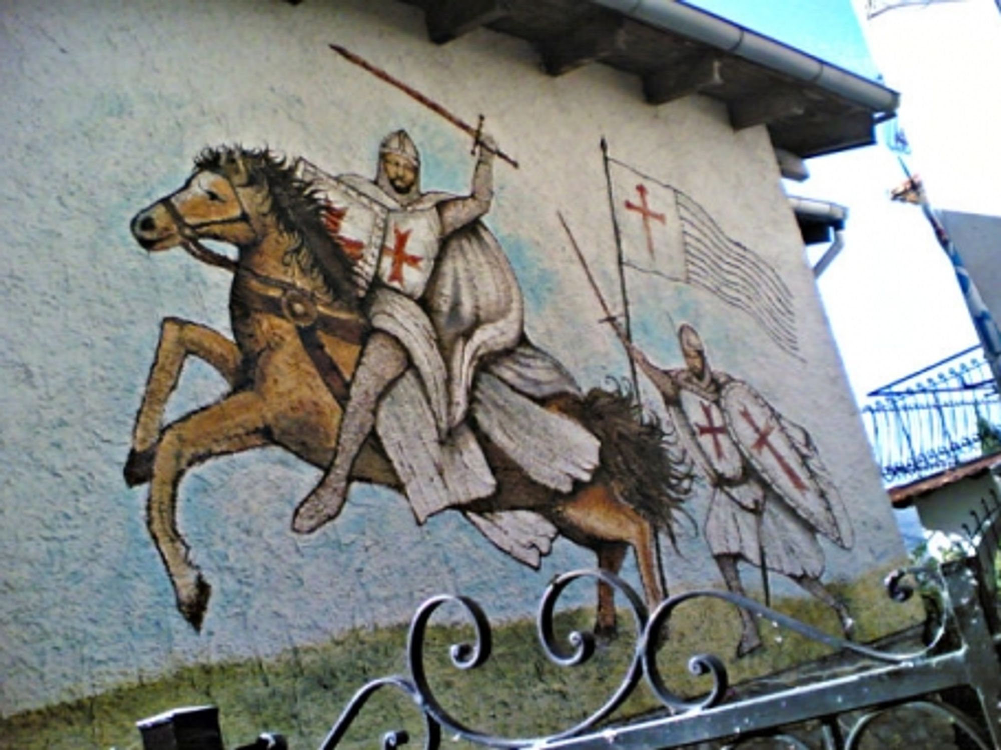 The past is alive on the walls of Seborga