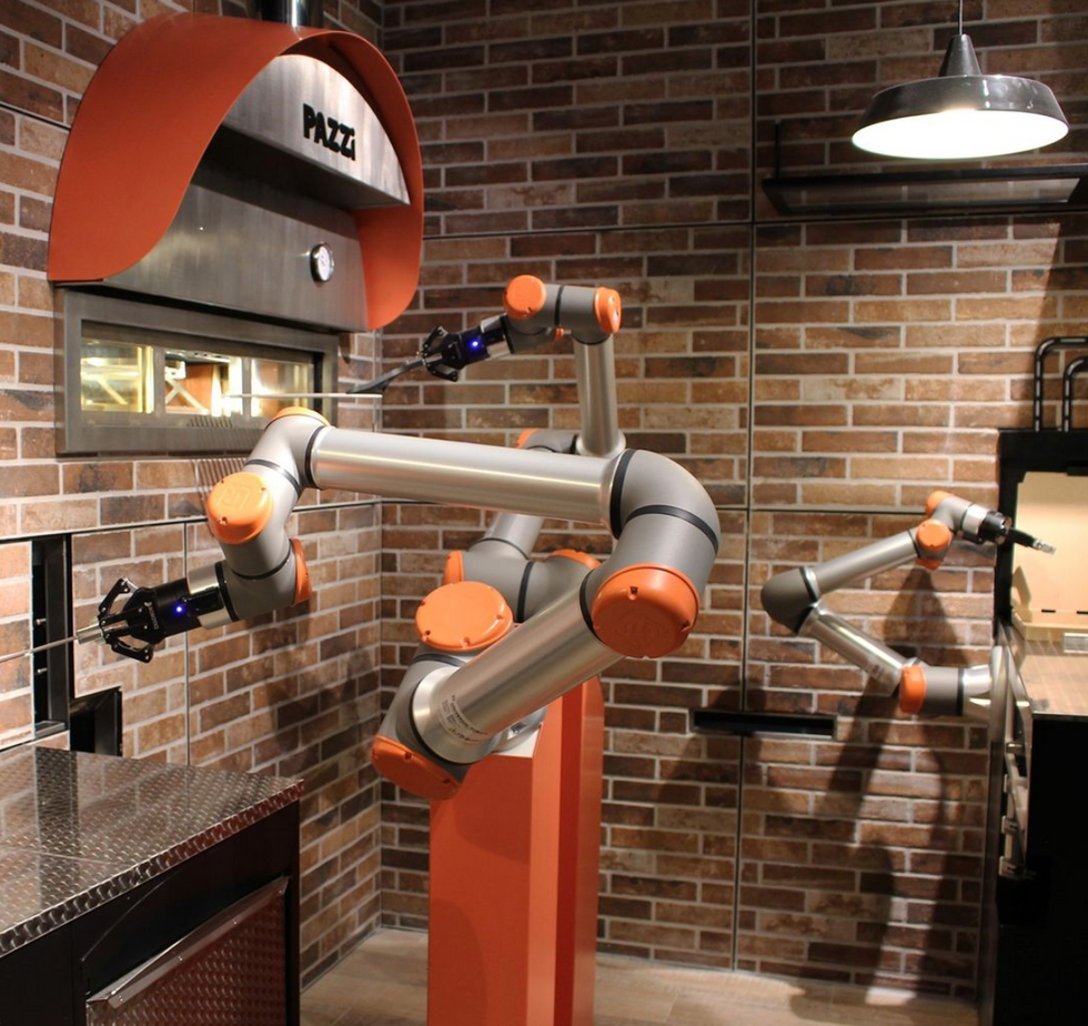 The Pazzi robot-controlled kitchen