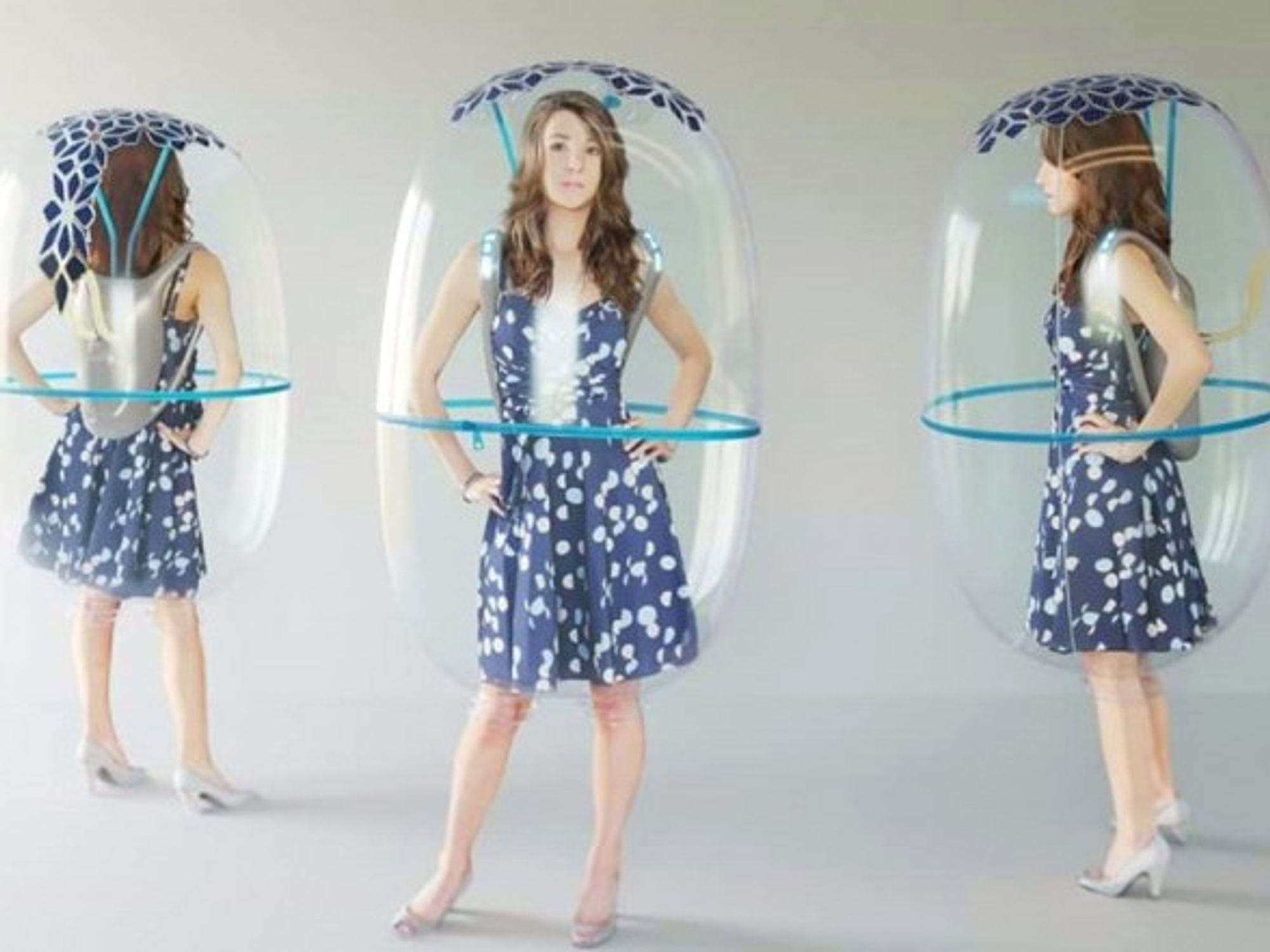 The personal inflatable bubble