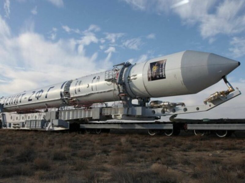 The Phobos-Grunt satelitte at launch