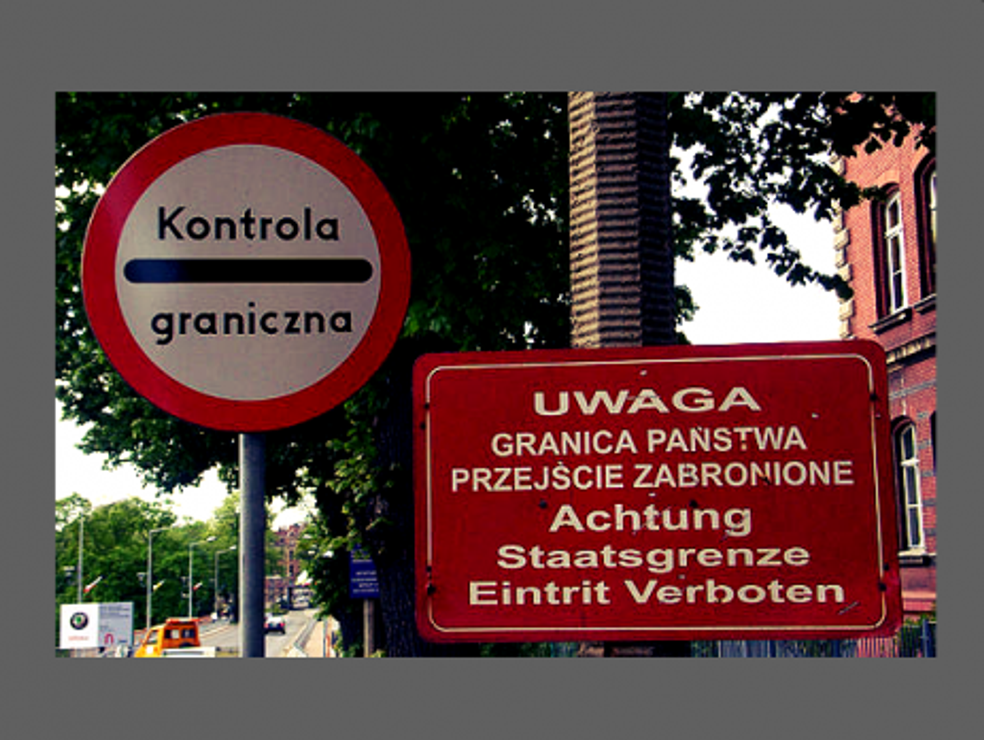 The Polish-German border