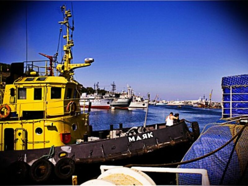 The port of Sevastopol is the hub of the Crimean economy
