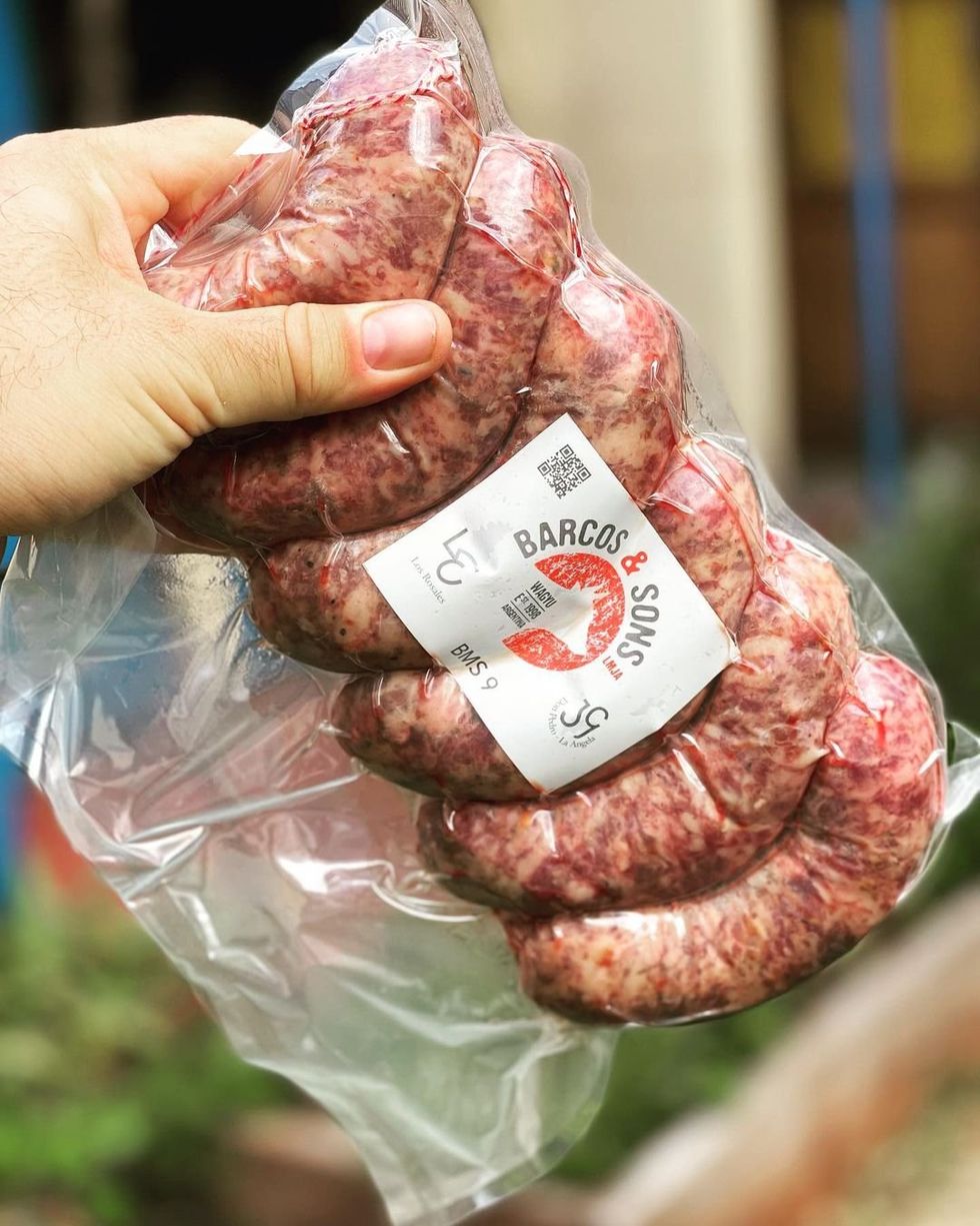 The premium sausages are produced on a small scale, with selected, high-quality ingredients.