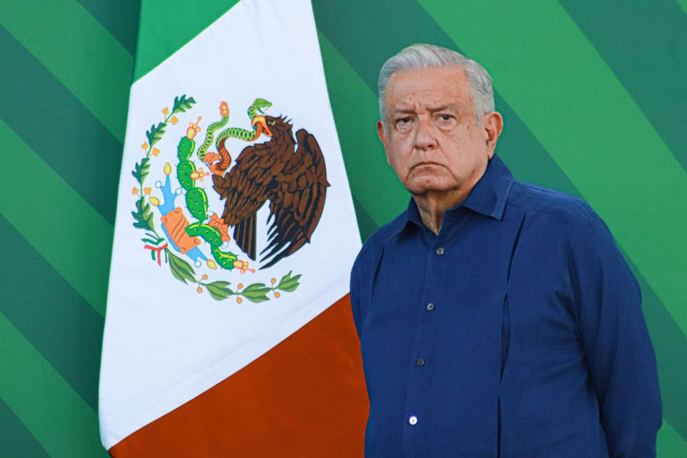 The president of Mexico, Andrés Manuel López Obrador during press briefing in Acapulco, Mexico, on December 20, 2023.