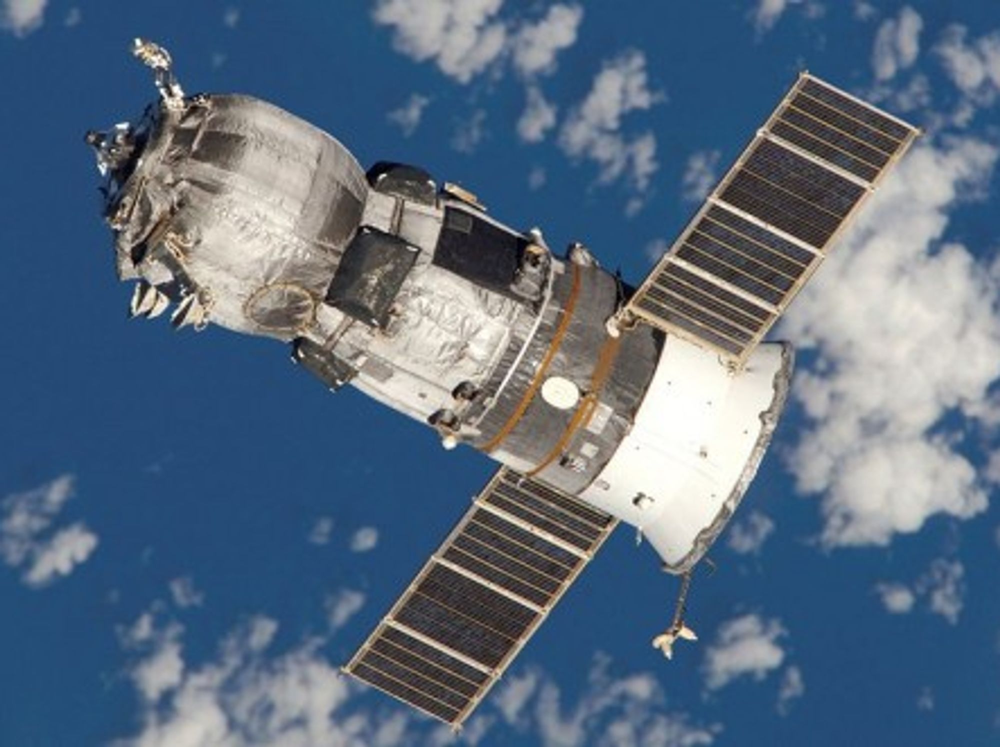 The Progress spacecraft that tumbled from the Soyuz U rocket
