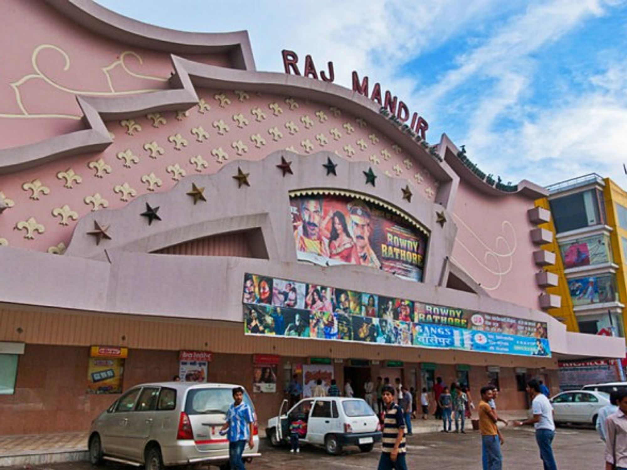 The Raj Mandir Cinema in Jaipur