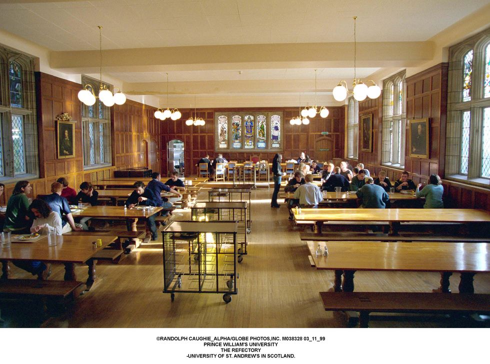 The Refectory-University of Saint Andrews in Scotland.
