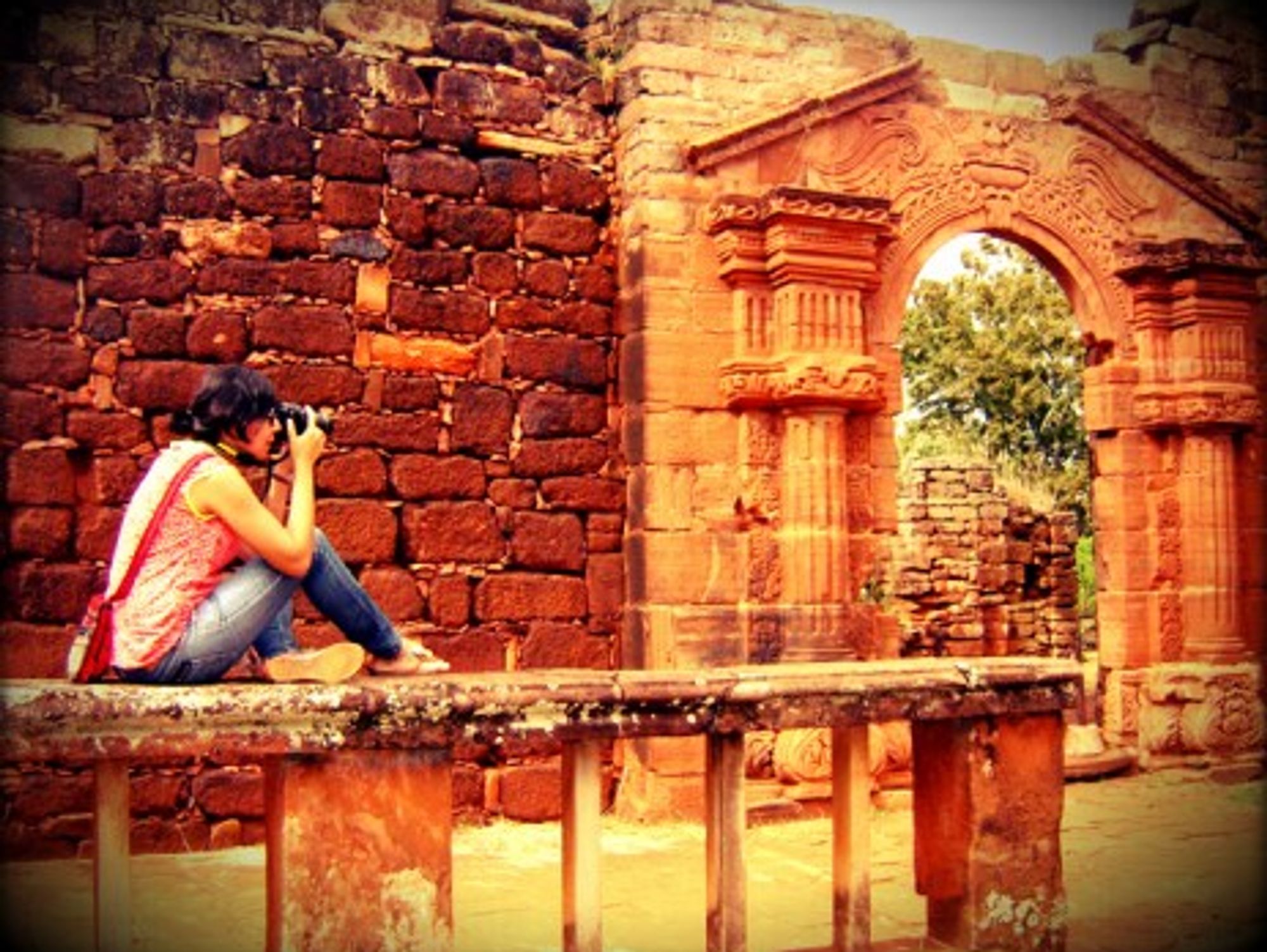 The ruins of San Ignacio in Argentina