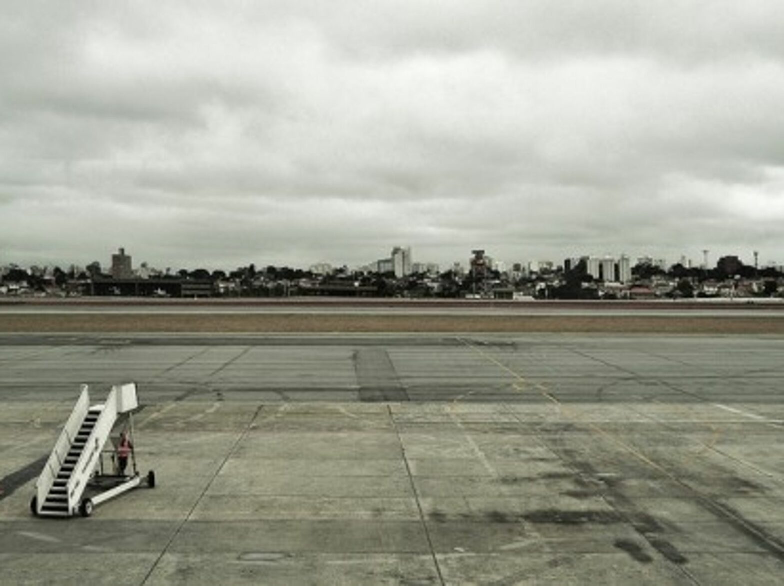 The Sao Paulo international aiport in Guarulhos, Brazil