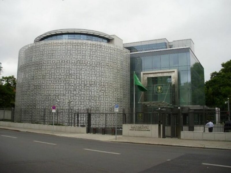 The Saudi Arabian Embassy in Berlin, Germany (sporst)