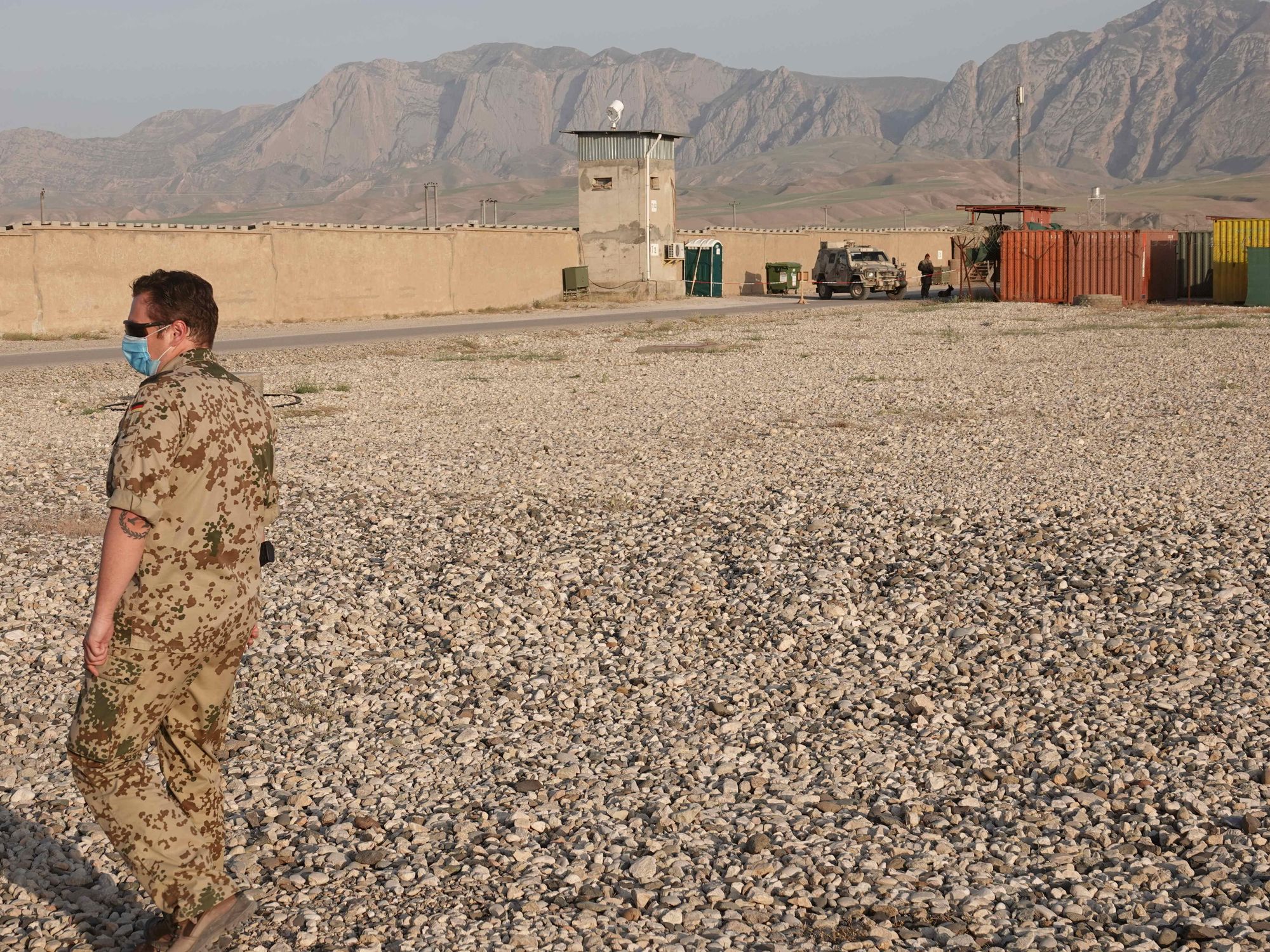 Ghosts Of Defeat Inside Deserted NATO Base In Afghanistan