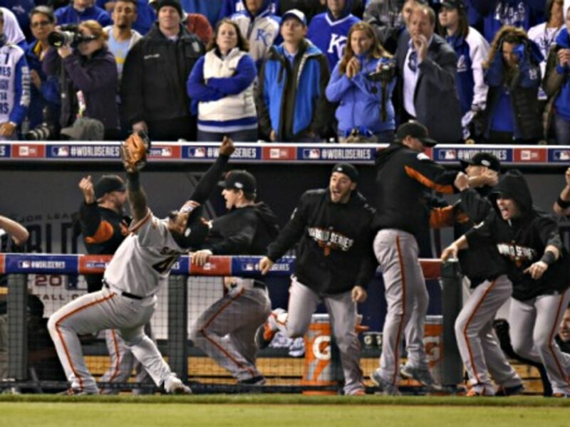 The SF Giants defeated the Kansas City Royals Wednesday to win the World Series