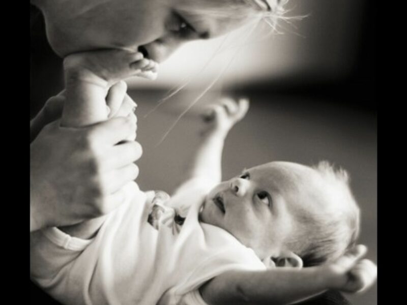 The smothering starts young...