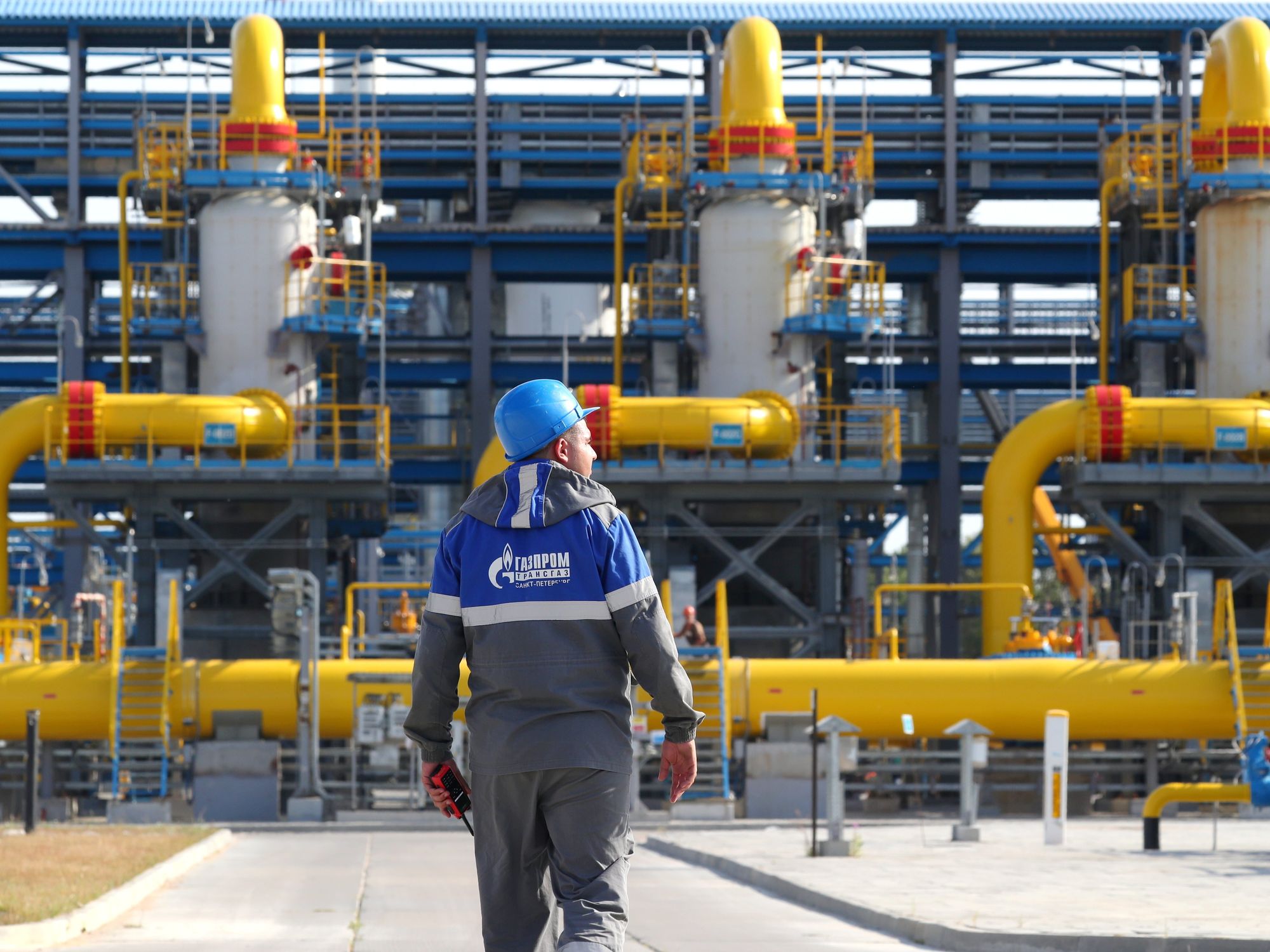 The starting point of the Nord Stream 2 offshore natural gas pipeline.
