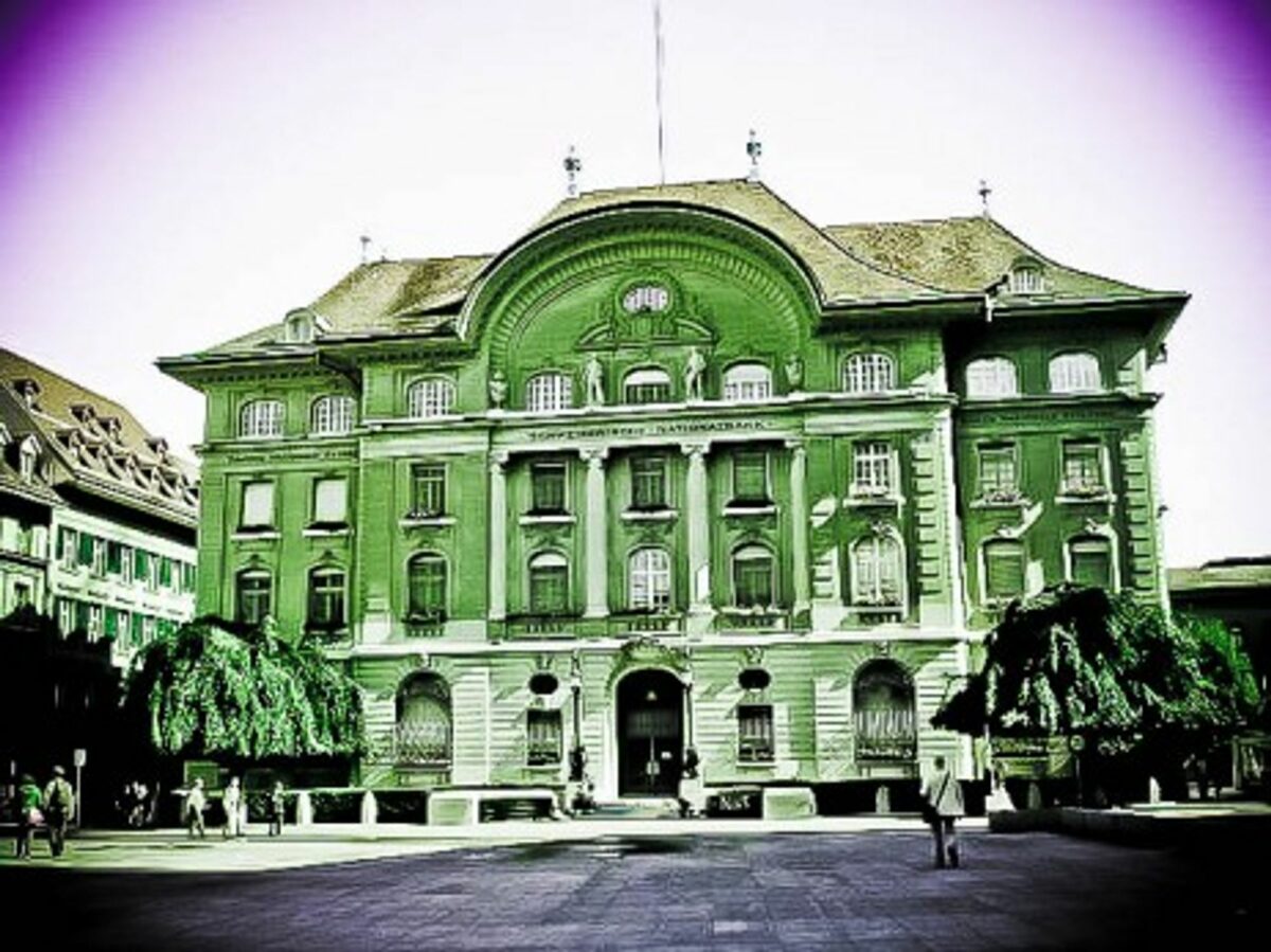 The Swiss National Bank in Bern