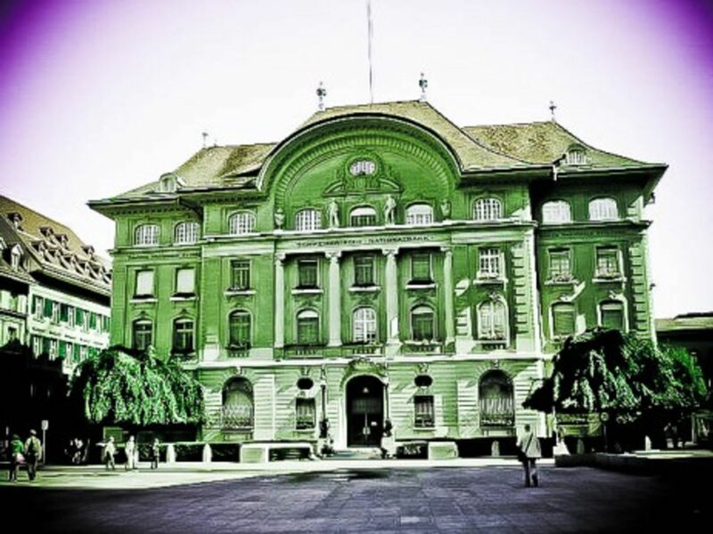 The Swiss National Bank in Bern