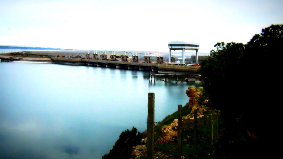 The Tabqa Dam, Syria