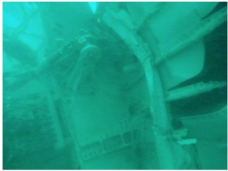 The tail of the missing AirAsia flight QZ8501 was found Tuesday