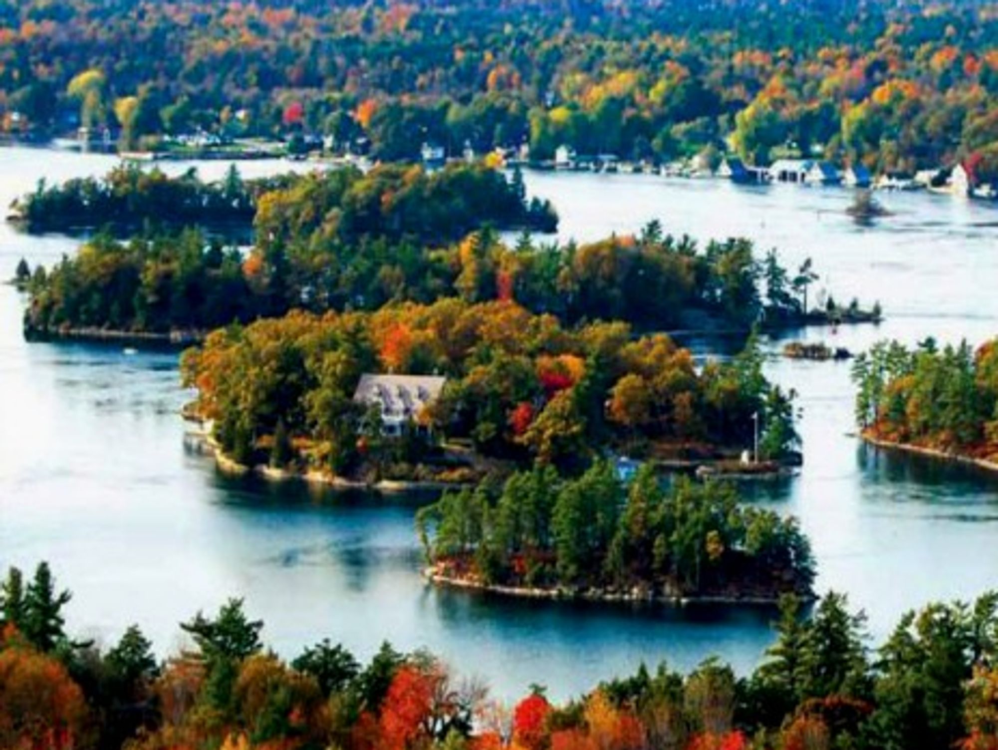 The Thousand Islands in upstate New York: pick one