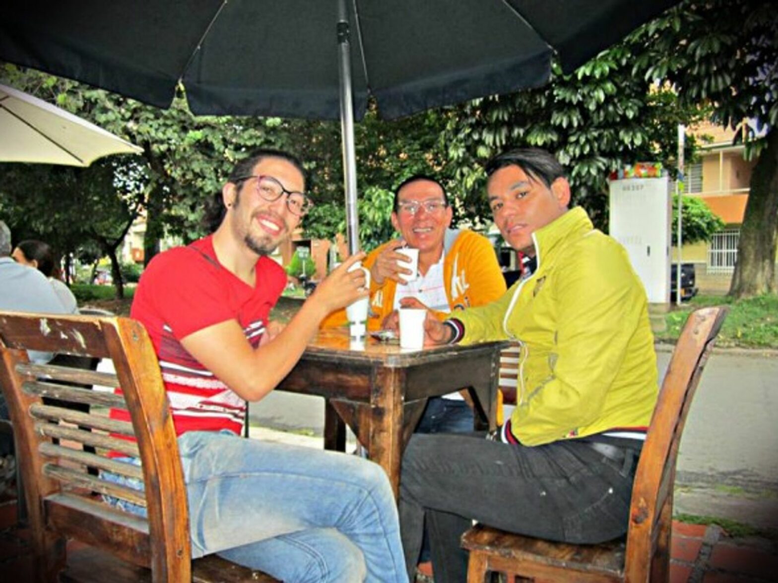 The three grooms
