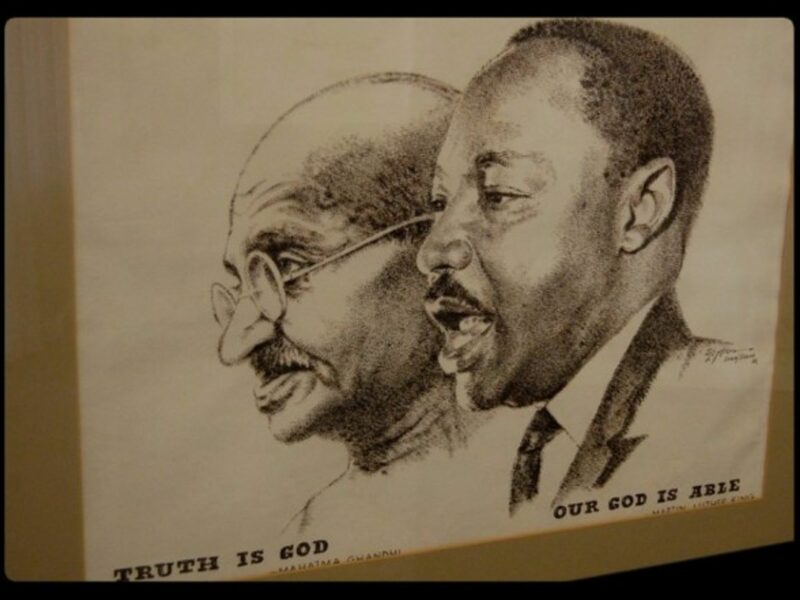 The two men never met but they are intertwined in 20th century history