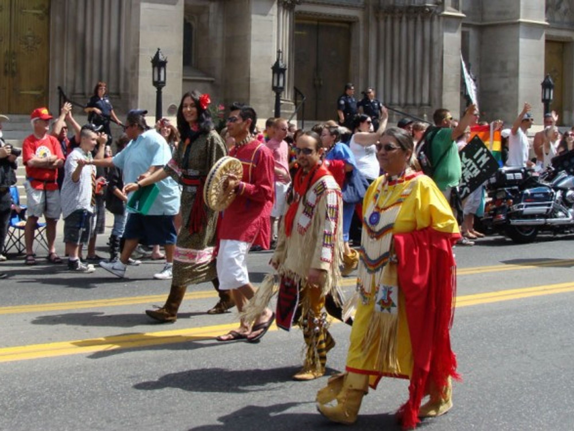 The Two Spirit Society during PrideFest in Denver