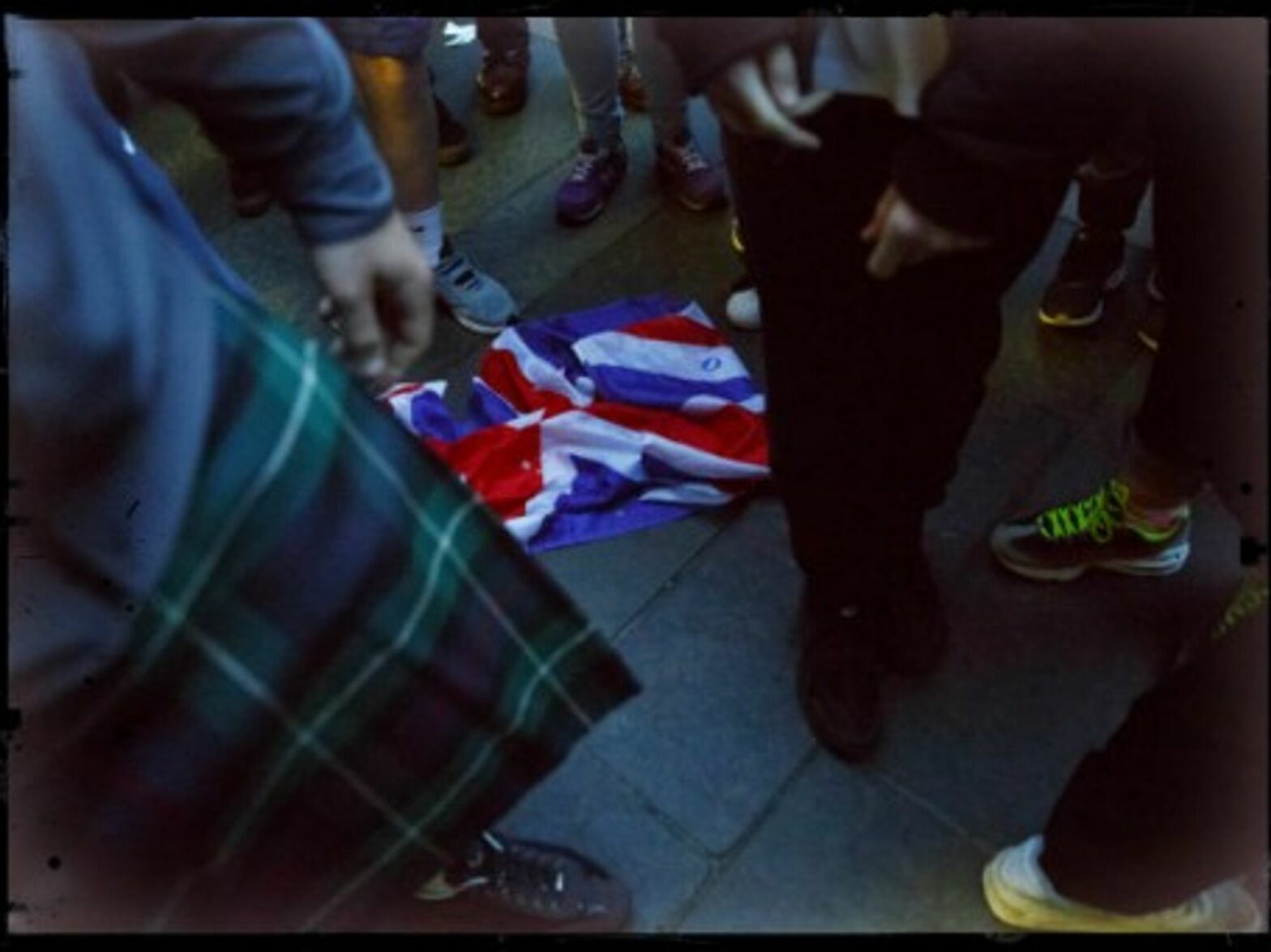 The Union Jack is down, unity notwithstanding.