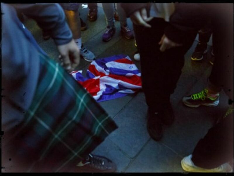 The Union Jack is down, unity notwithstanding.
