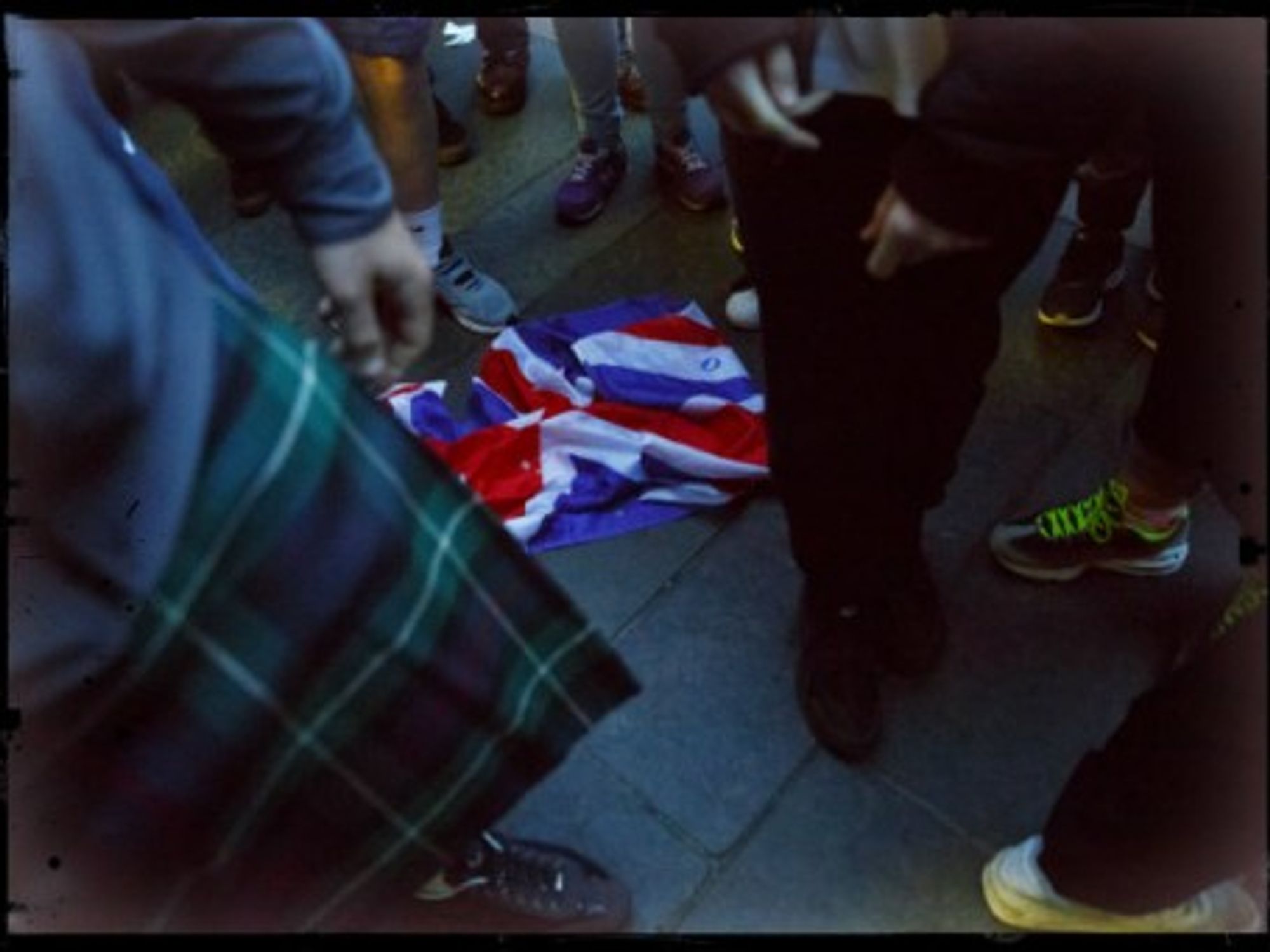 The Union Jack is down, unity notwithstanding.