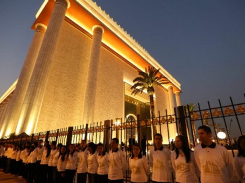 The Universal Church before its opening in Sao Paulo, on July 31, 2014.