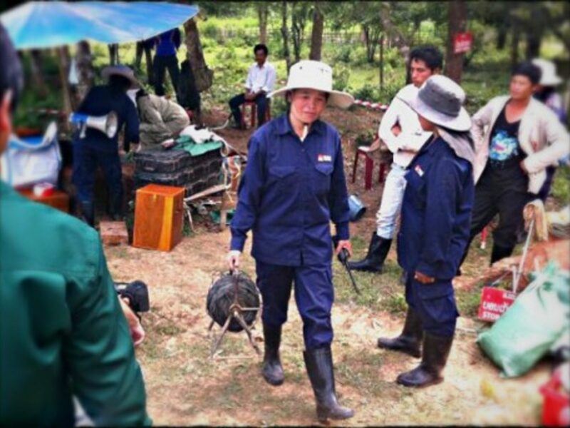 The US.. dropped more than 260 million cluster bomblets on Laos during the Vietnam War