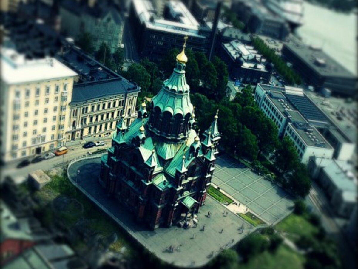 The Uspenski Orthodox cathedral in Helsinki