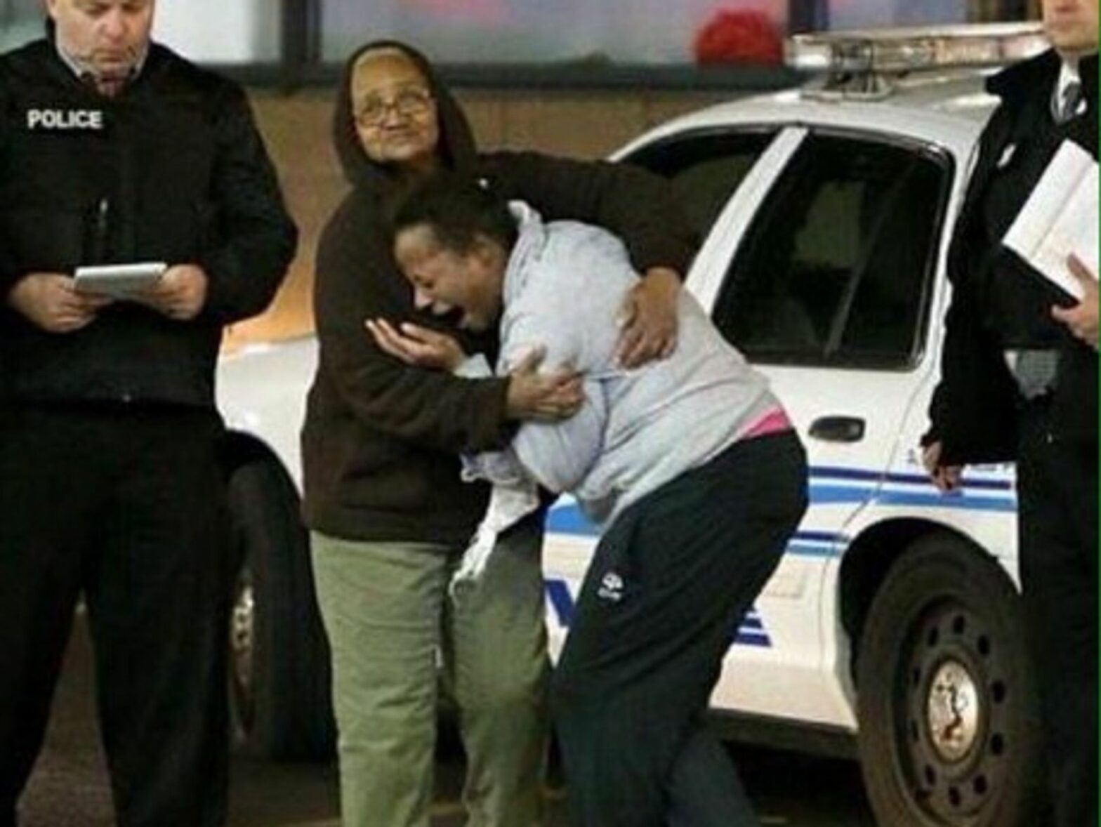 The woman believed to be the mother of shooting victim in Berkeley, Mo.