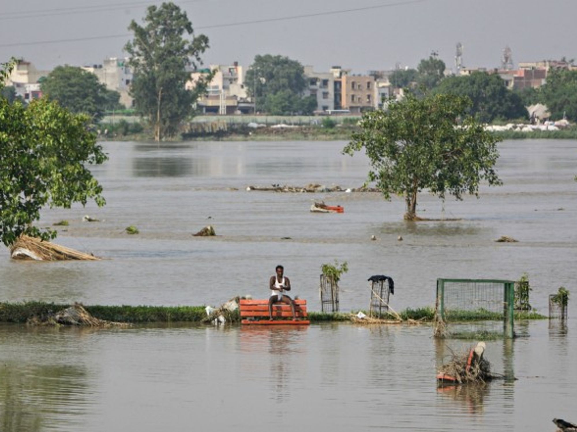 The Yamuna river in New Delhi, India, June 20, 2013