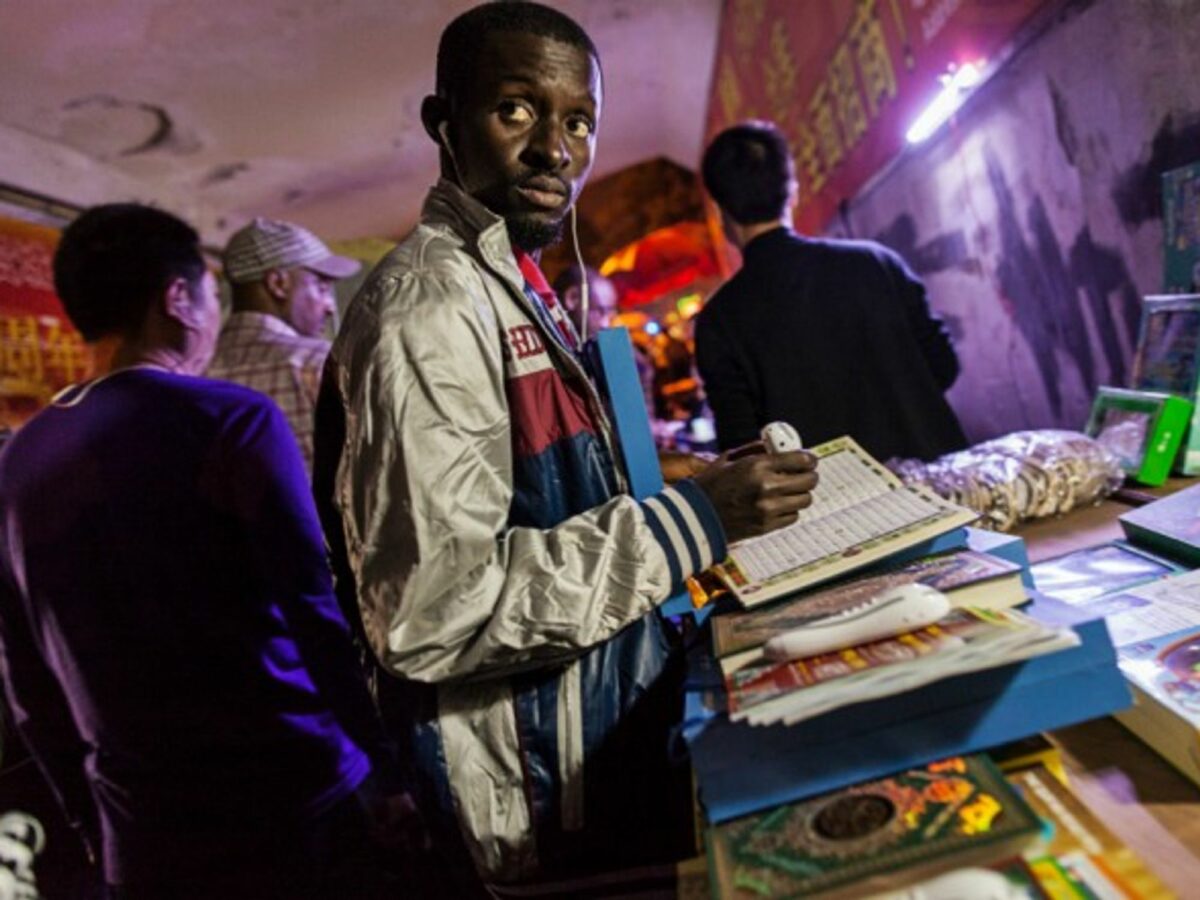 The Xiaobei neighborhood is popularly known as 'Little Africa'